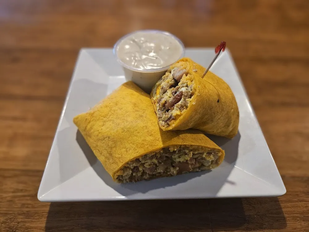 Loaded Burrito with Gravy